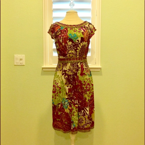 Multi Colored Floral Dresses